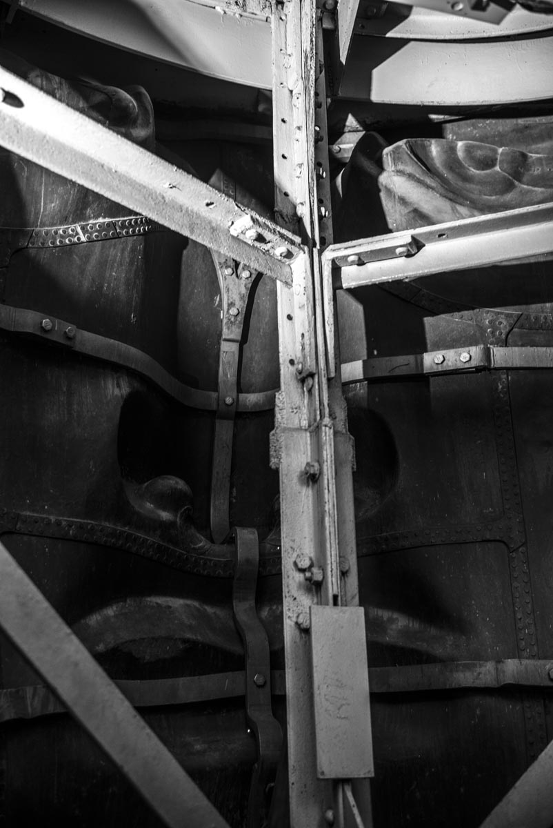 The inside of the Statue of Liberty's face, New York City, New York, USA