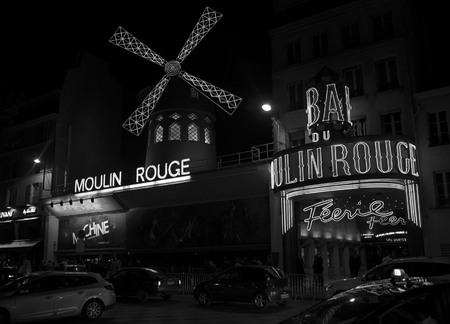 Moulin Rouge,  Paris, France.